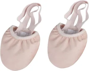 1 Pair Elastic Band Dance Shoes Half Toe Pouches for Women Ballet Pointe Shoes Size 39 Non-Slip Breathable