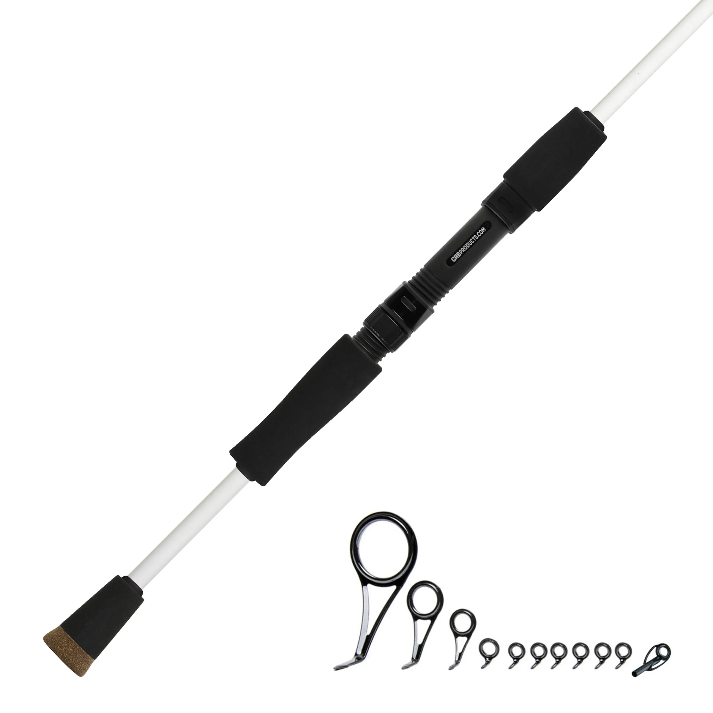 7'0" Medium 2-Piece Color Spinning Rod Kits - IS702M