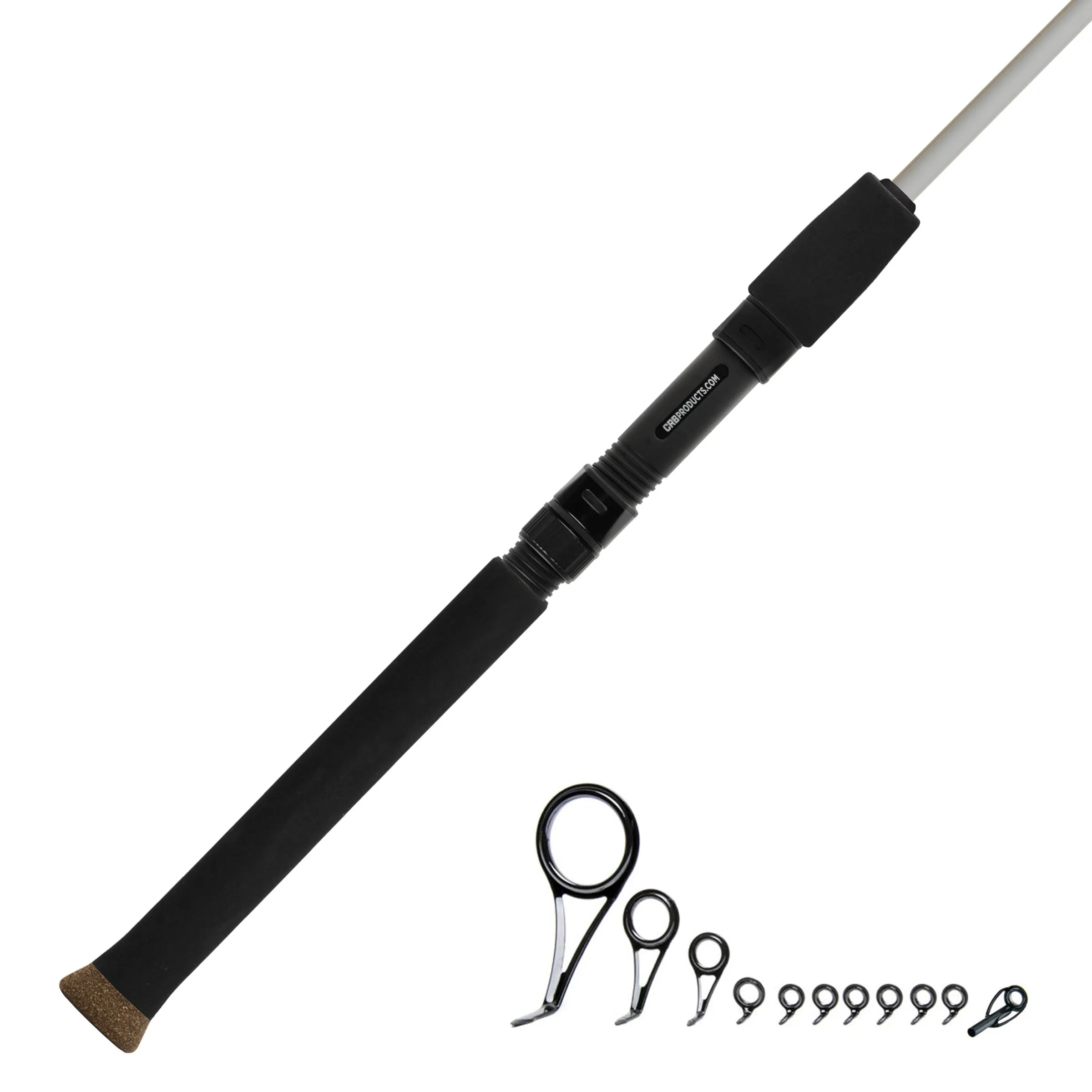 7'0" Medium 2-Piece Color Spinning Rod Kits - IS702M