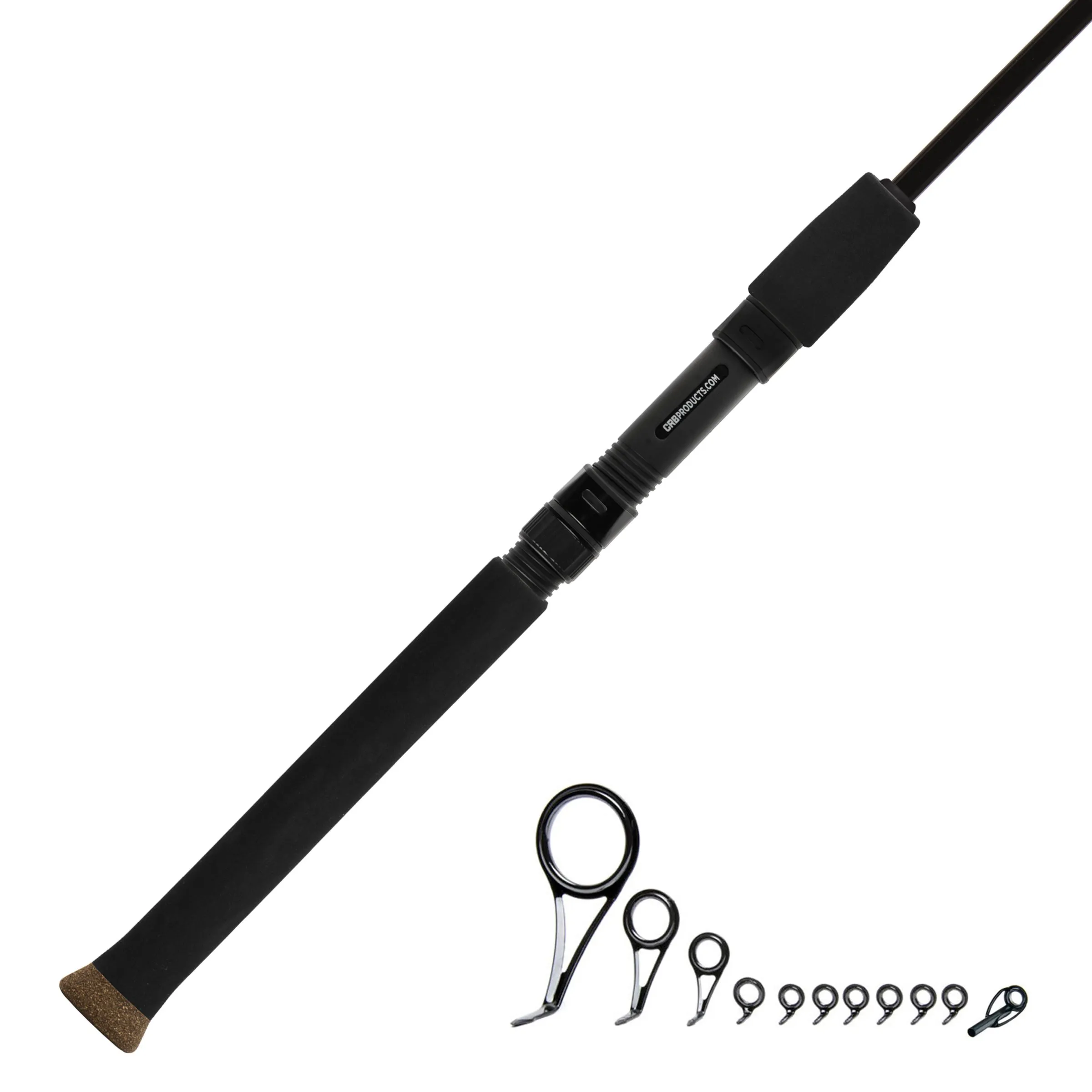 7'0" Medium 2-Piece Color Spinning Rod Kits - IS702M