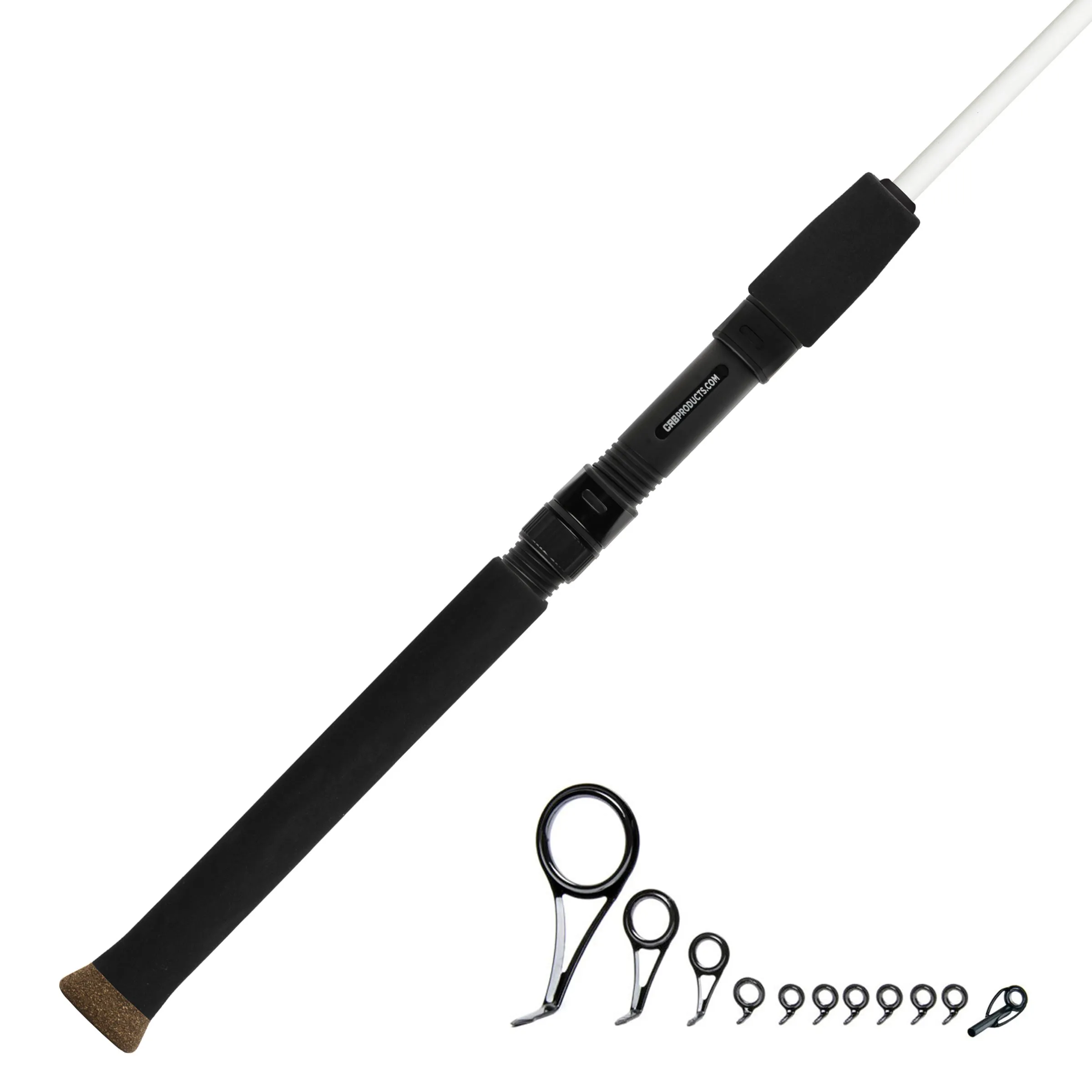 7'0" Medium 2-Piece Color Spinning Rod Kits - IS702M