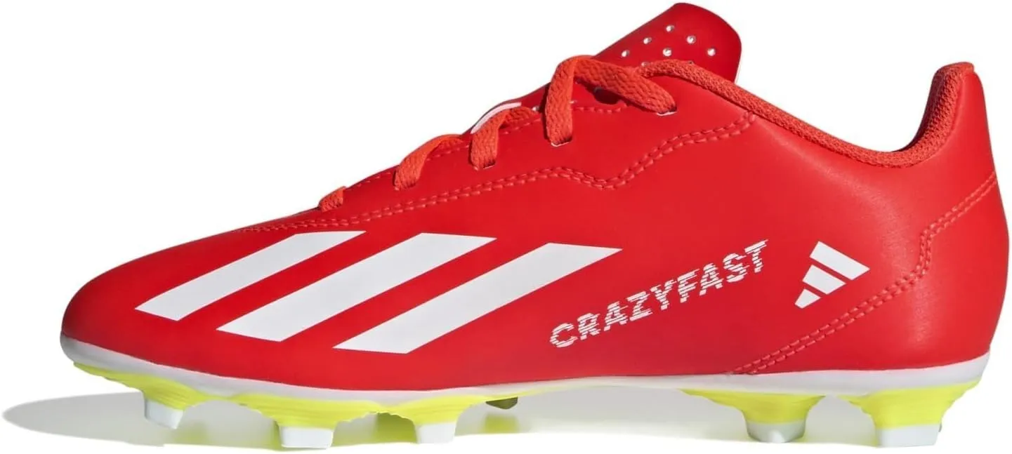 adidas Soccer X Crazyfast Club Flexible Ground (Little Kid/Big Kid)