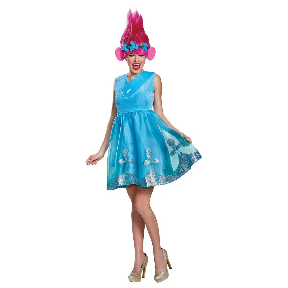 Adult Poppy Costume (Trolls)
