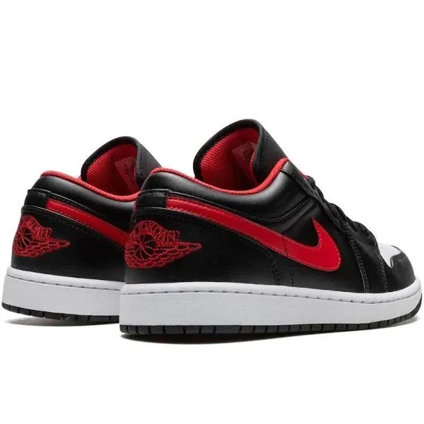 Air Jordan 1 Low "Black/Fire-Red-White" Sale