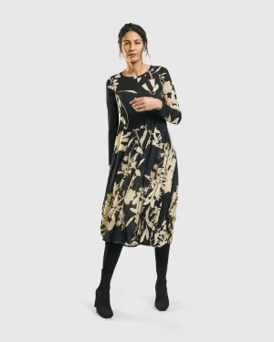 Amber Cocoon Dress, Floral