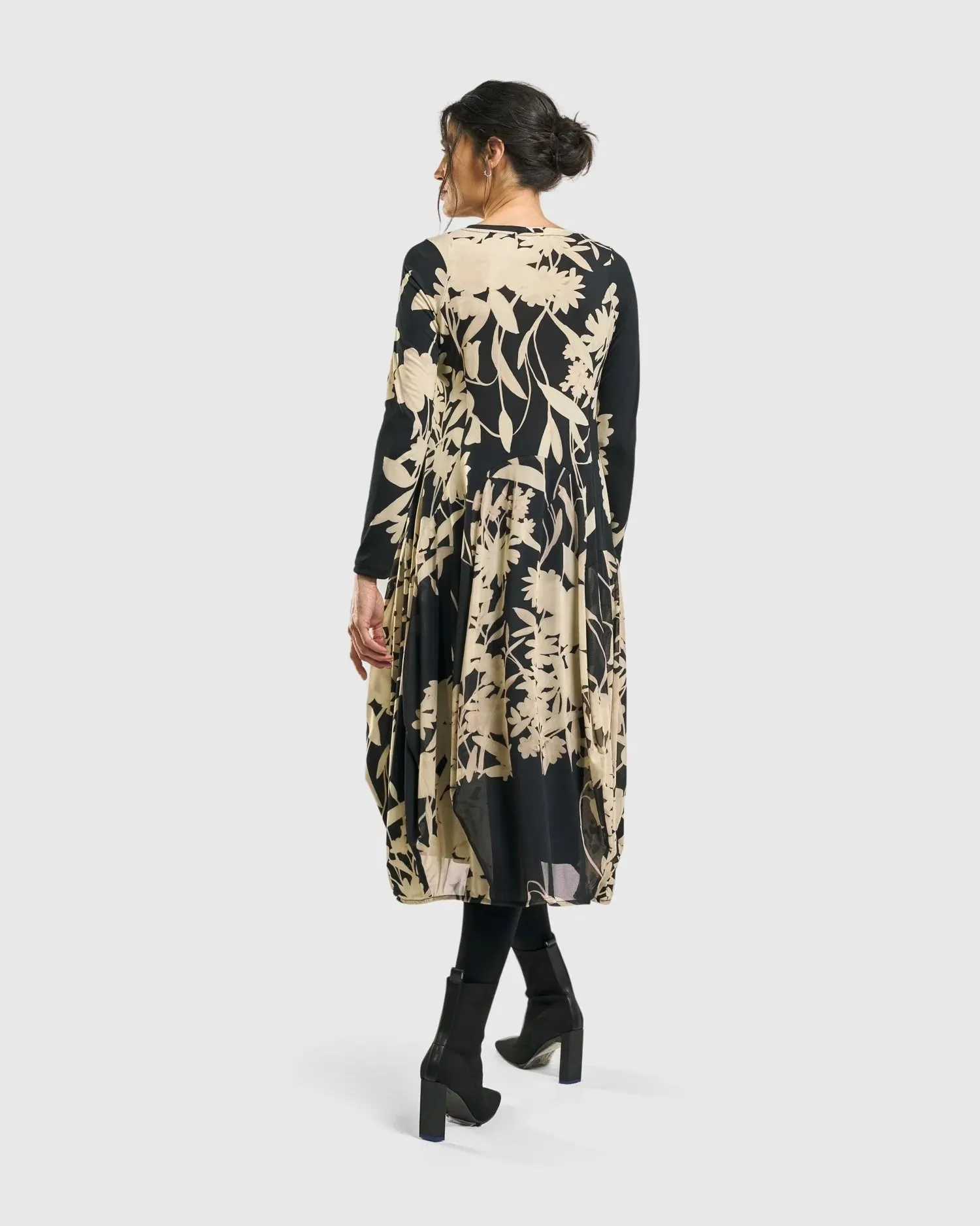 Amber Cocoon Dress, Floral