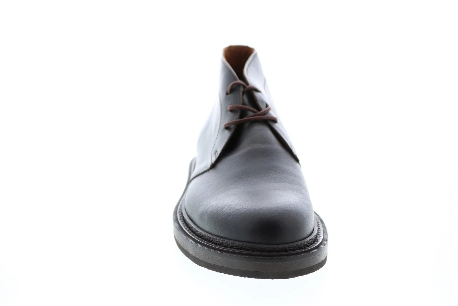 Aquatalia Harry Coated Suede 34M0942-COF Mens Brown Leather Chukkas Boots
