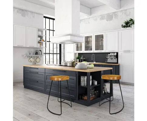 Artiss Set of 4 Vintage Tractor Bar Stools Retro Bar Stool Industrial Chairs 75cm