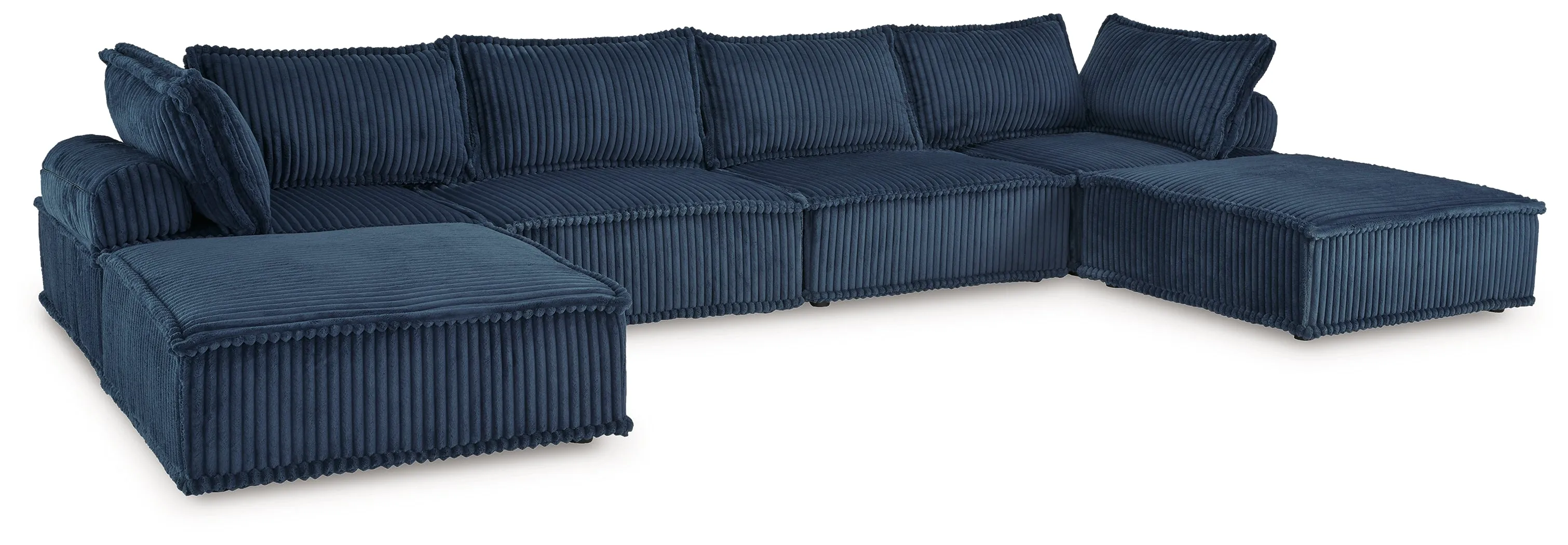 Bales Navy 6-Piece Modular Seating