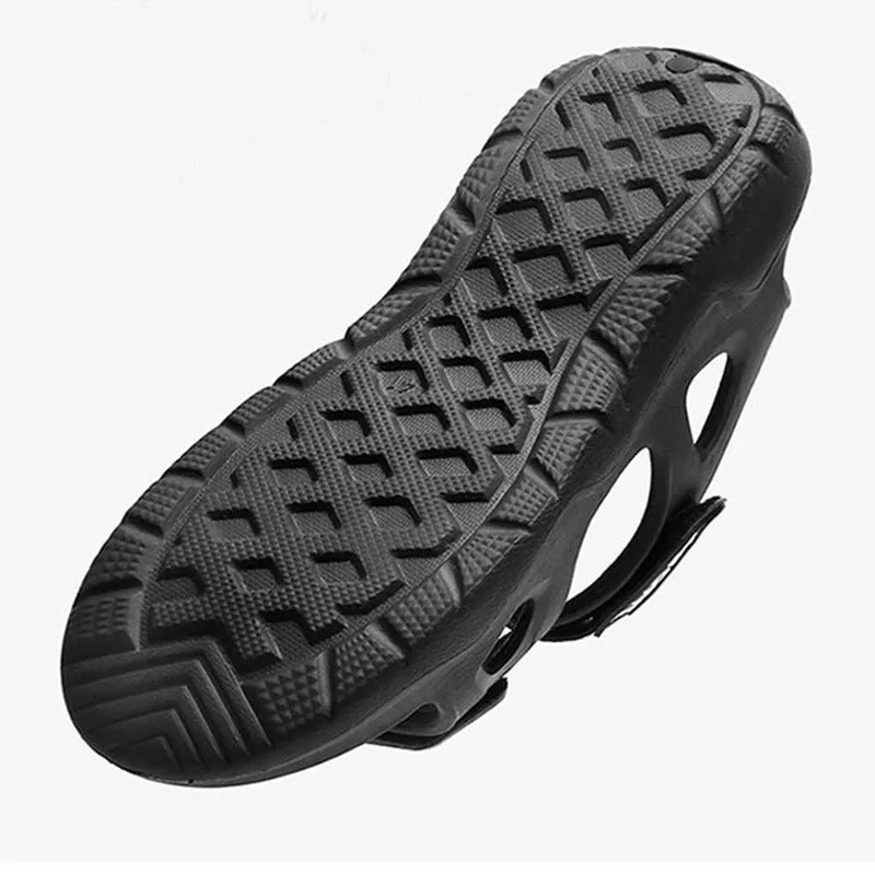 Beach Slippers Solid Hook Hollow Out Casual Breathable Flats Sandals Shoes Flat