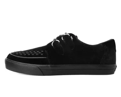 Black Velvet Creeper Sneaker