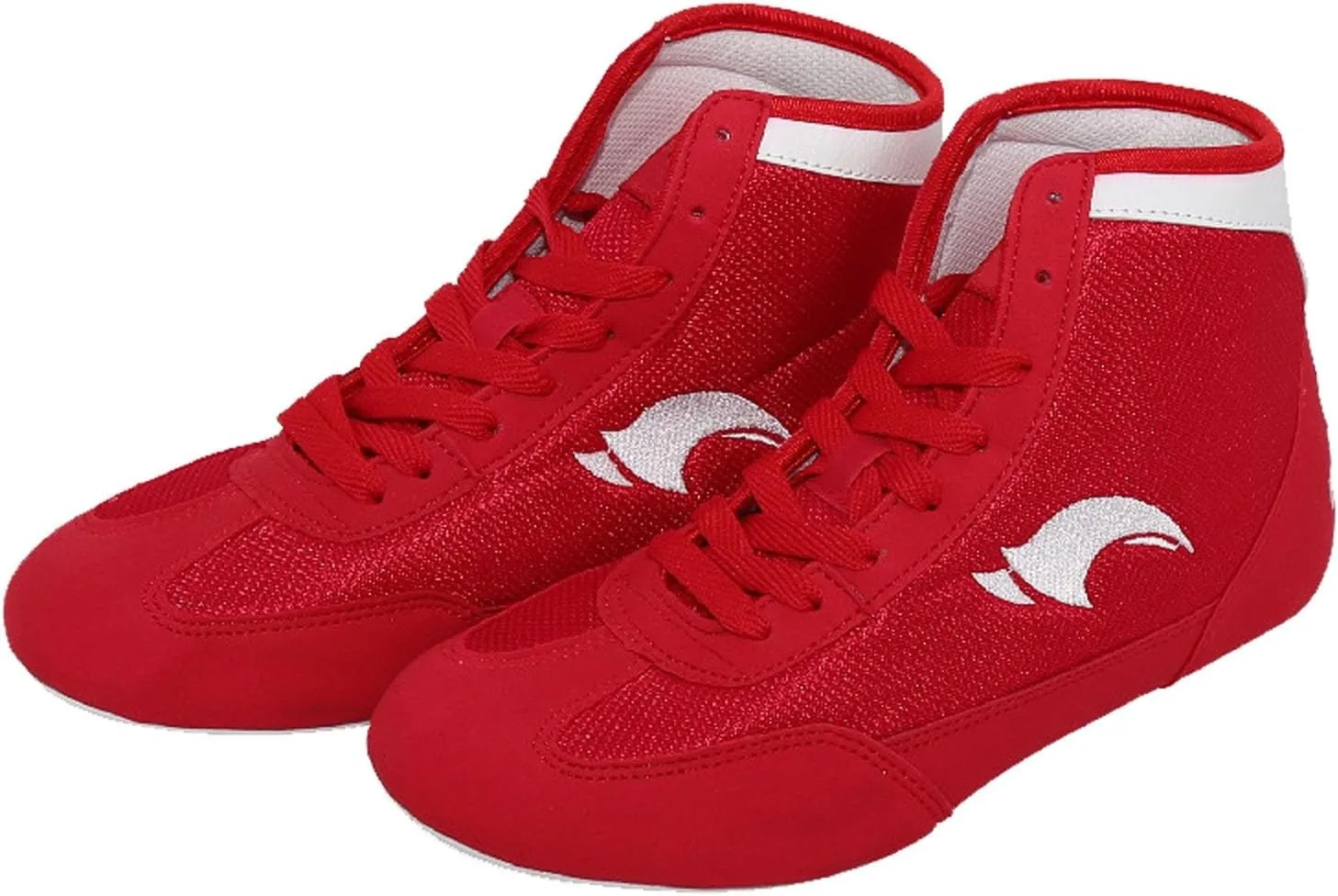 Boxing Shoes for Kids Sports Training Shoes Men's Wrestling Shoes Boys Girls High Top Boots Competition Fitness