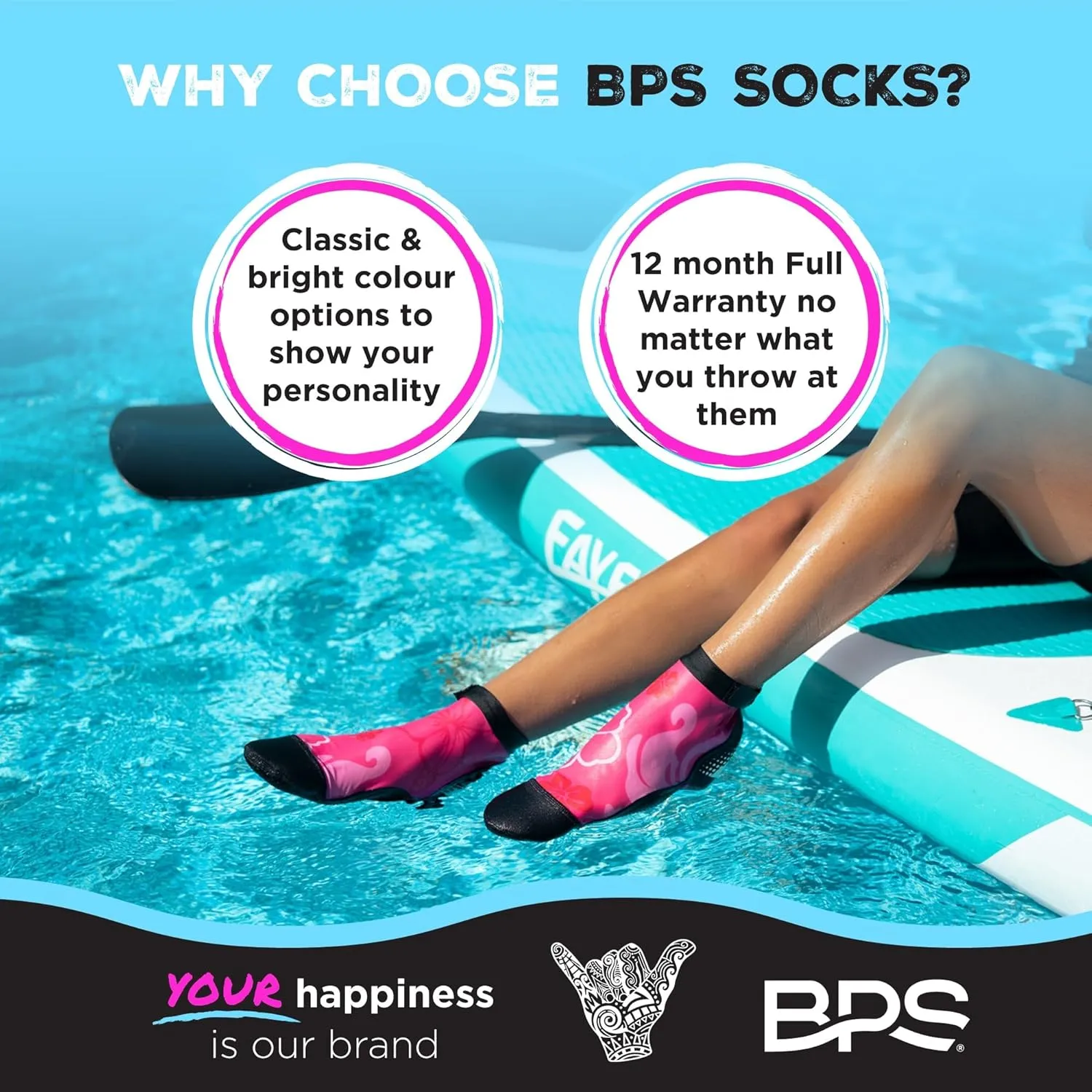 BPS Second Skin Beach Volleyball Socks Ultra Flexible Quick Dry Sand Soccer Socks Water Sports Booties for Men Women