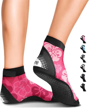 BPS Second Skin Beach Volleyball Socks Ultra Flexible Quick Dry Sand Soccer Socks Water Sports Booties for Men Women