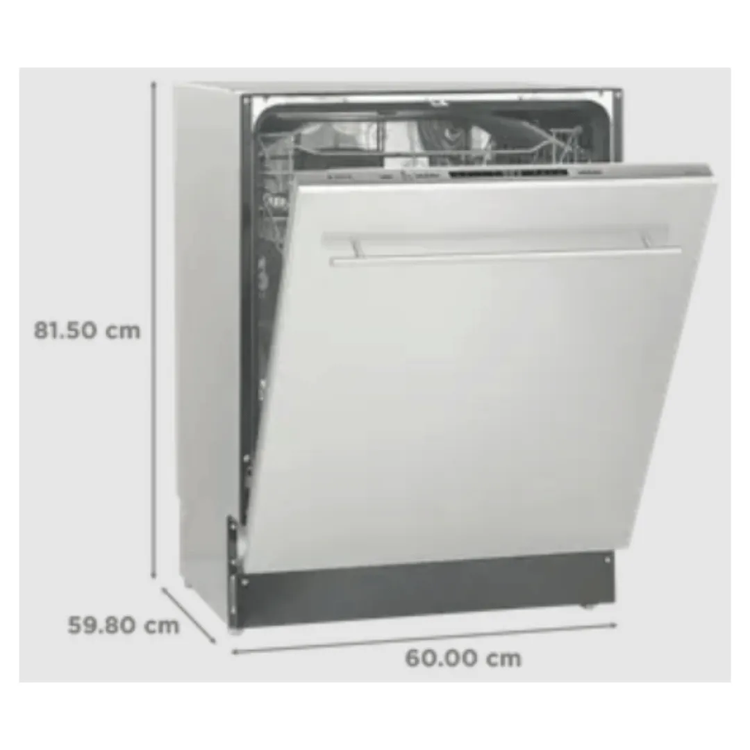 Built In Dishwasher WQP12-7713M With Door and 8 Programs Function