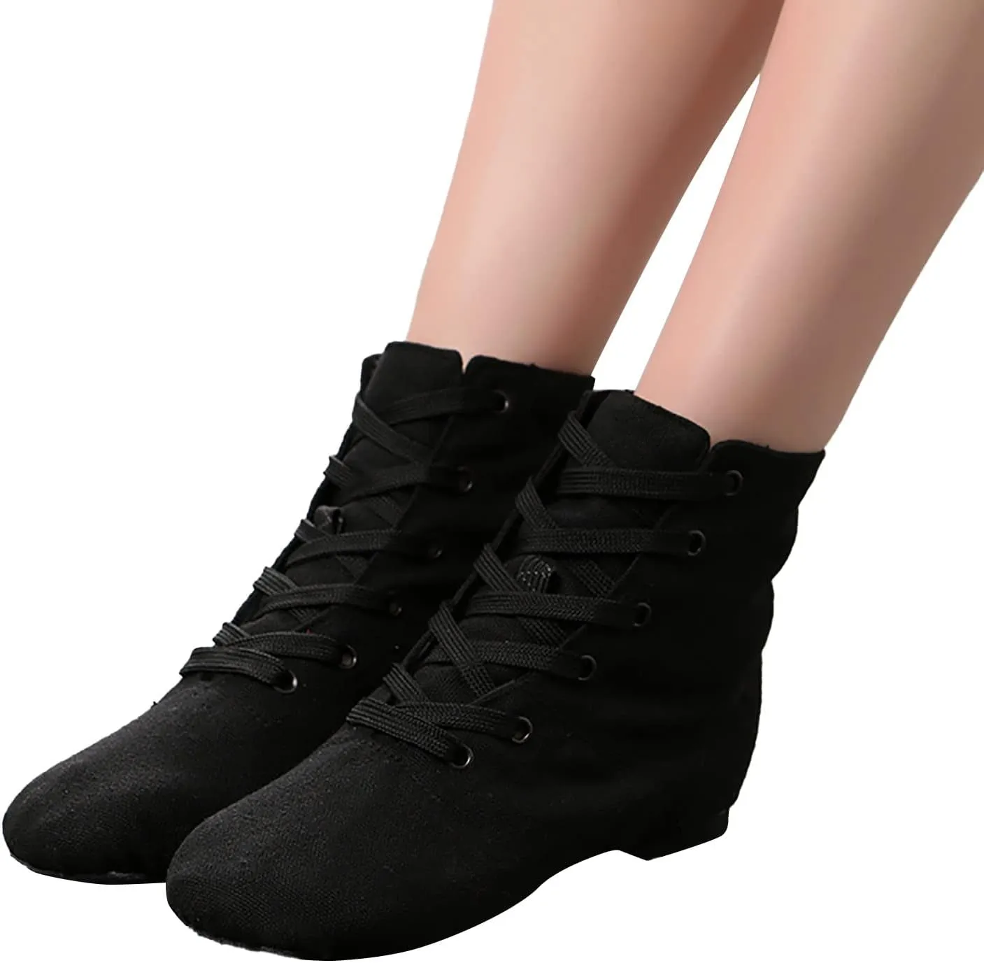 Canvas Jazz Dancing Sneakers Ballet Dance Boots for Girls Boys (Toddler/Little Kid/Big Kid) Soft Soled Training