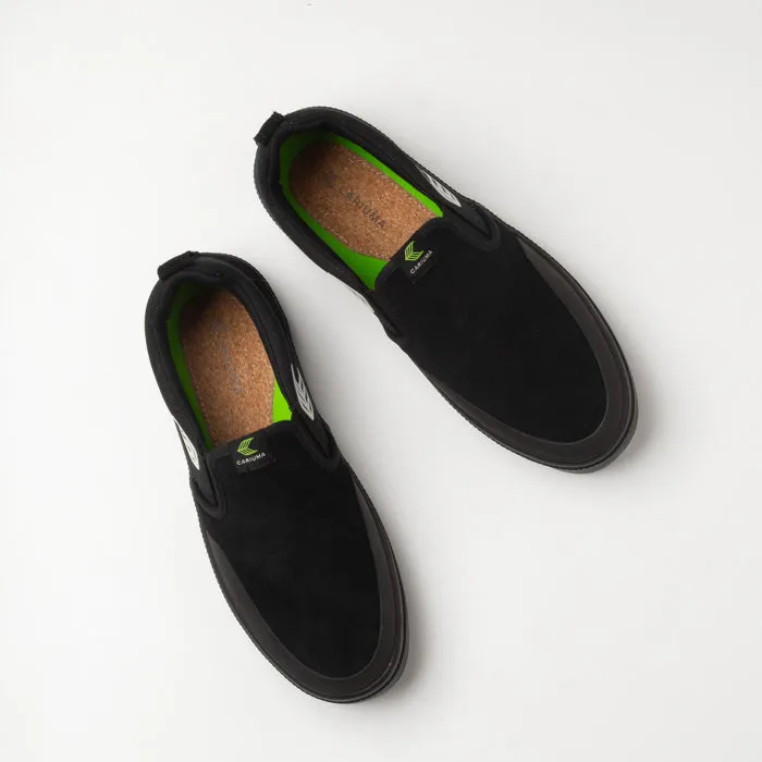CARIUMA SLIP-ON Skate Pro All Black/Ivory Women's