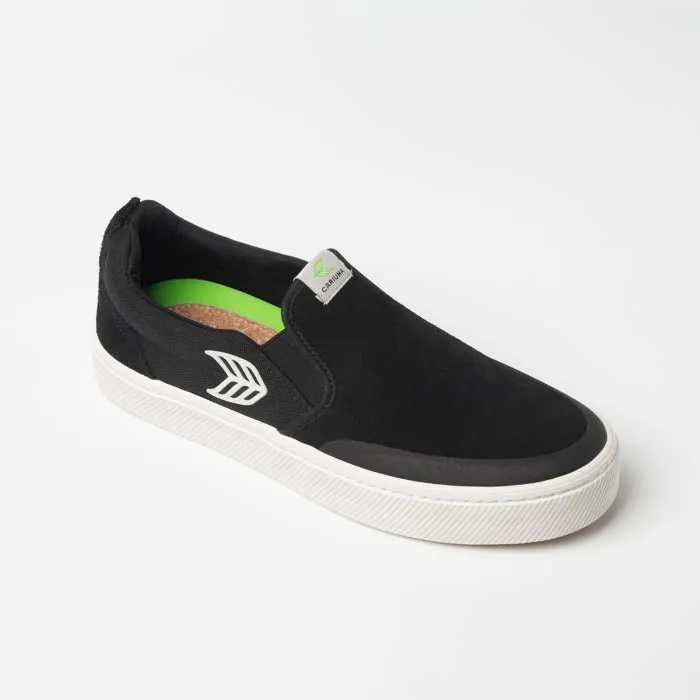 CARIUMA SLIP-ON Skate Pro Black Ivory Mens