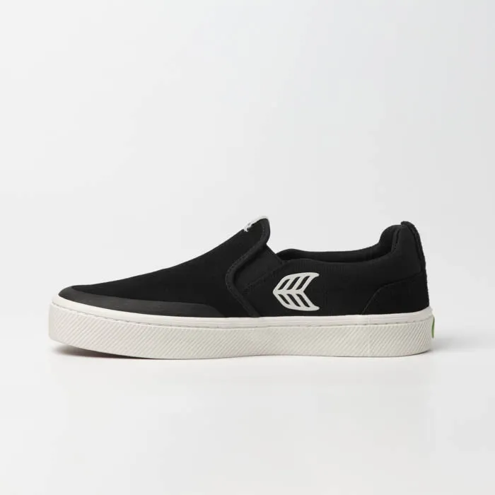 CARIUMA SLIP-ON Skate Pro Black Ivory Mens