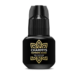 CHARMYS Lash Glue 8 Weeks Retention/Fast 0.5-1 Seconds Drying - Individual Lashes Only - Strong and Reliable Adhesive for Salon-Quality Lash Extensions - for Professionals