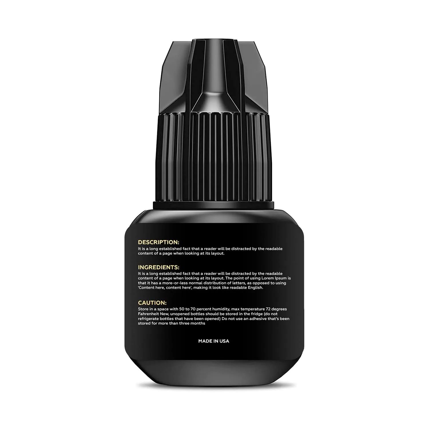 CHARMYS Lash Glue 8 Weeks Retention/Fast 0.5-1 Seconds Drying - Individual Lashes Only - Strong and Reliable Adhesive for Salon-Quality Lash Extensions - for Professionals