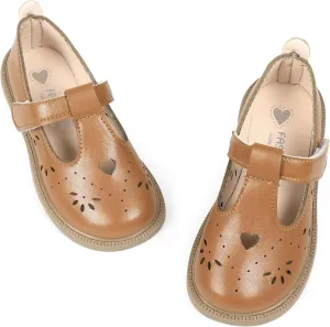 CIOR Toddler Little Girls Mary Jane Dress Shoes School Party Princess Dress Shoes for Girls Flats