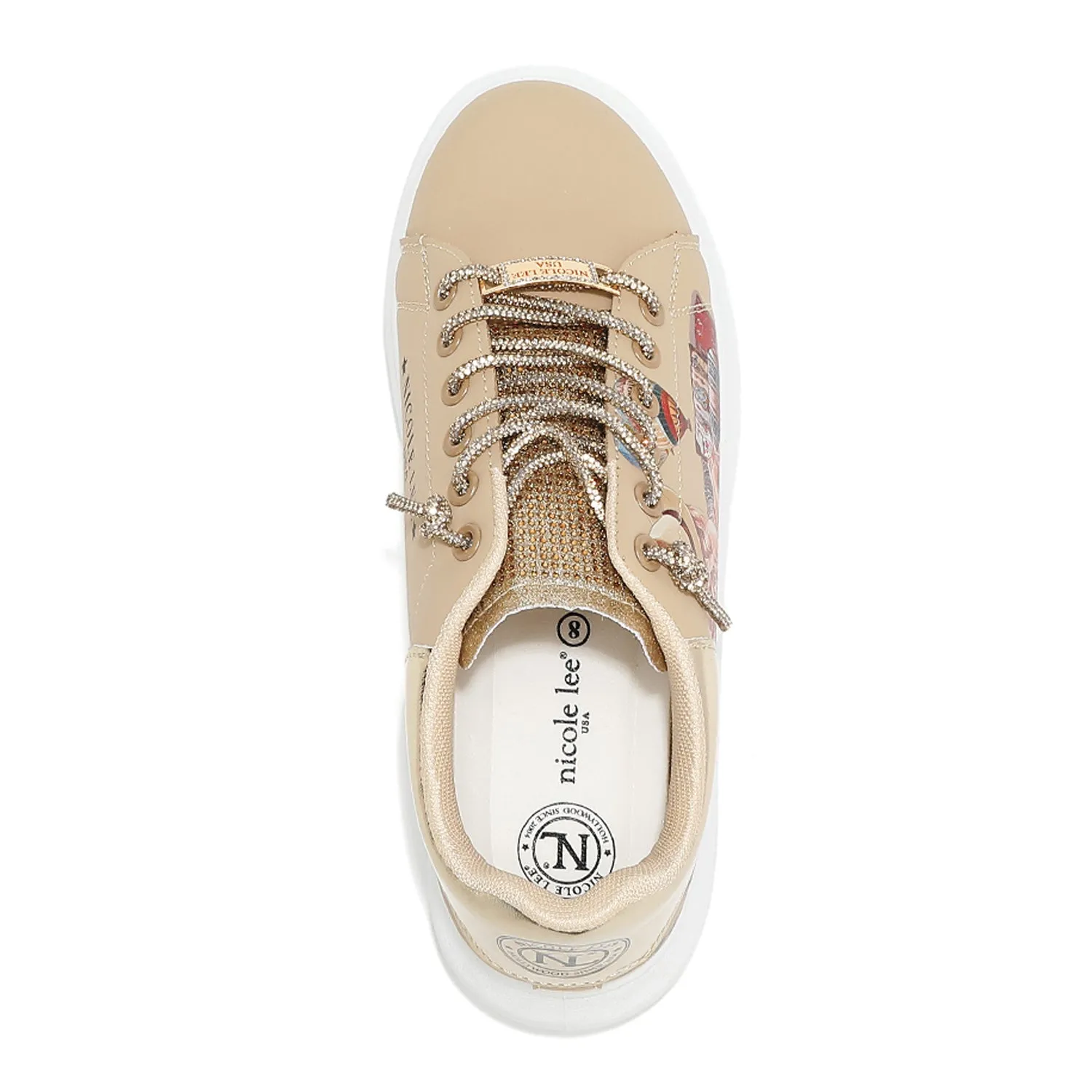 CLASSIC RHINESTONE SNEAKER