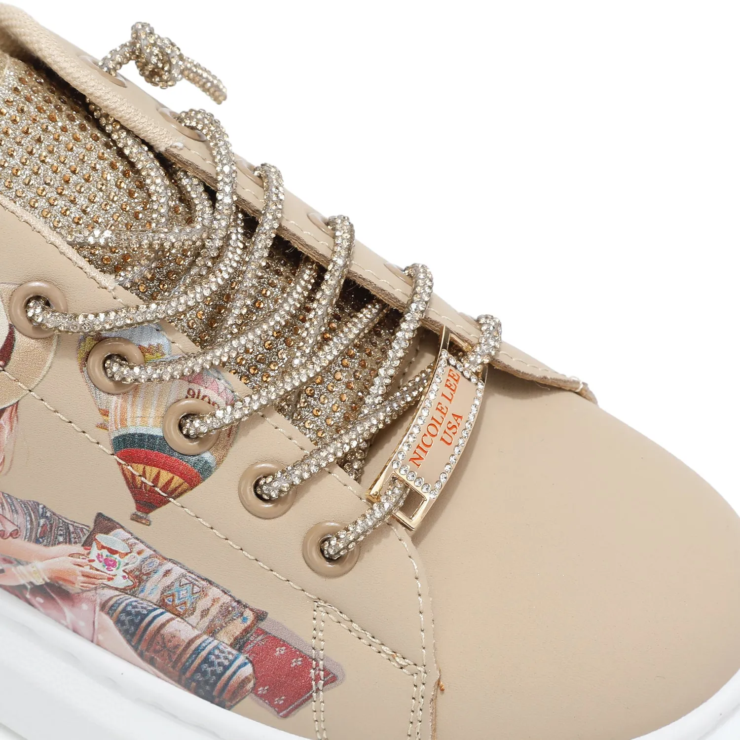 CLASSIC RHINESTONE SNEAKER