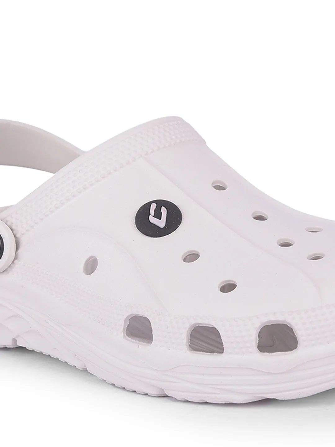 Cobb Mens White Clogs