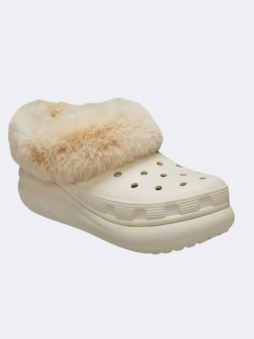 Crocs Furever Crush Women Lifestyle Slippers Bone
