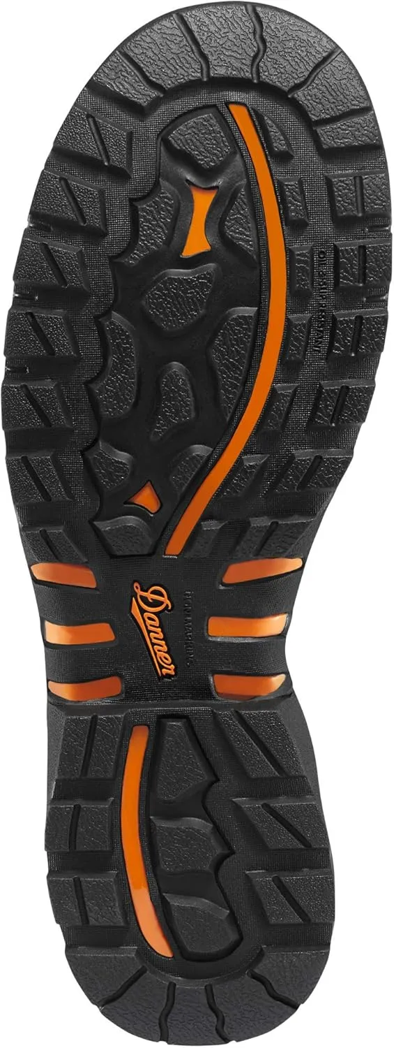 Danner Field Ranger 6 Waterproof Composite Toe Work Boots for Men - Leather and Textile with Breathable Dry & Slip-Resistant Outsole, EH Rated