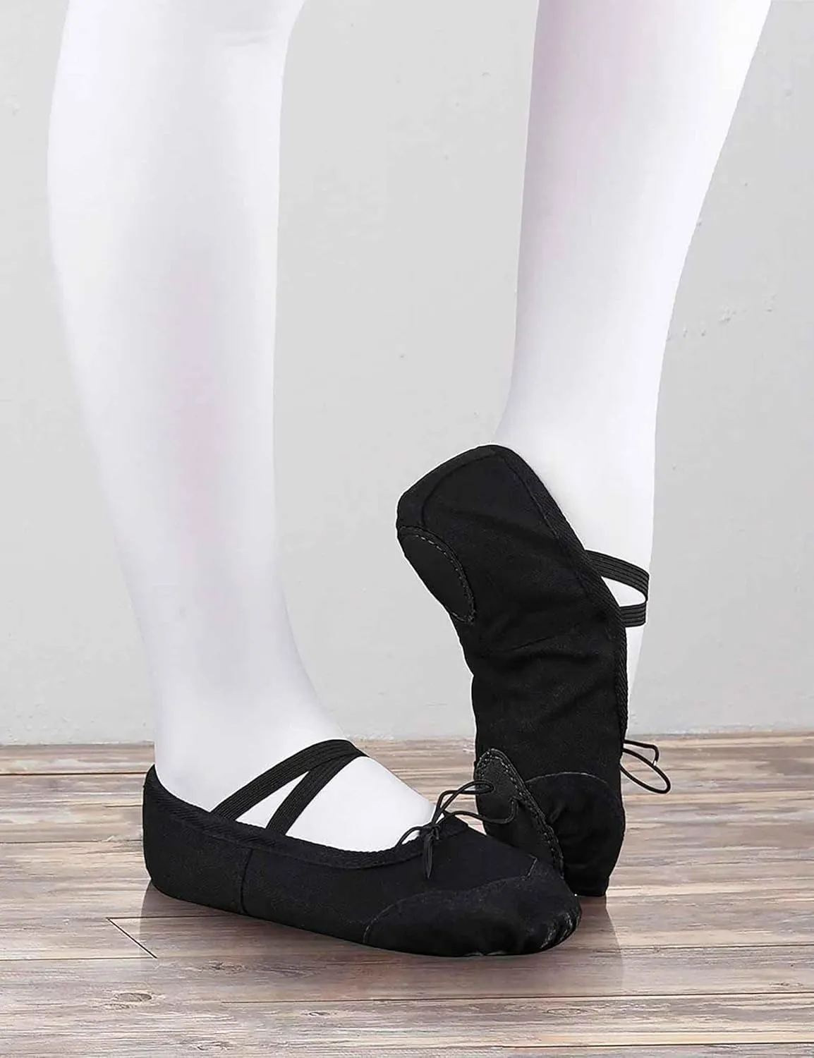 Daydance Ballet Slippers Soft Split Sole Dance Shoes (Toddler, Kids, Boys, Girls, Adult)