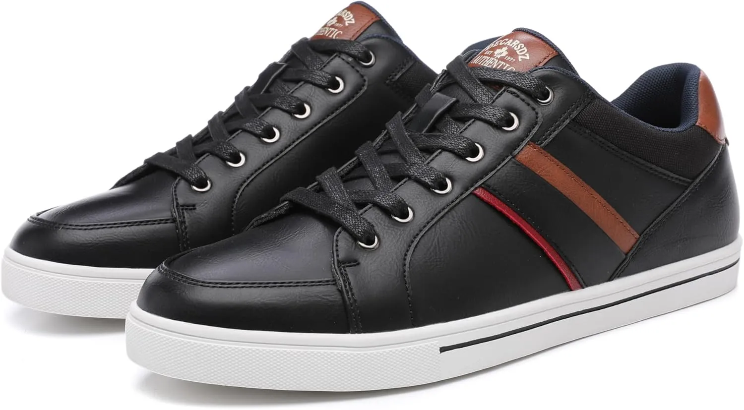 DECARSDZ Men's Fashion Dress Sneakers Classic Retro Casual Skate Shoes Breathable Sambas Walking Dress Sneaker