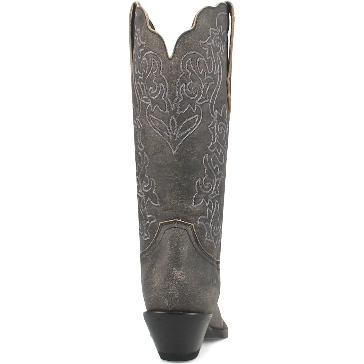Dingo Women's Flirty N' Fun Black Leather Narrow Toe Boot DI171