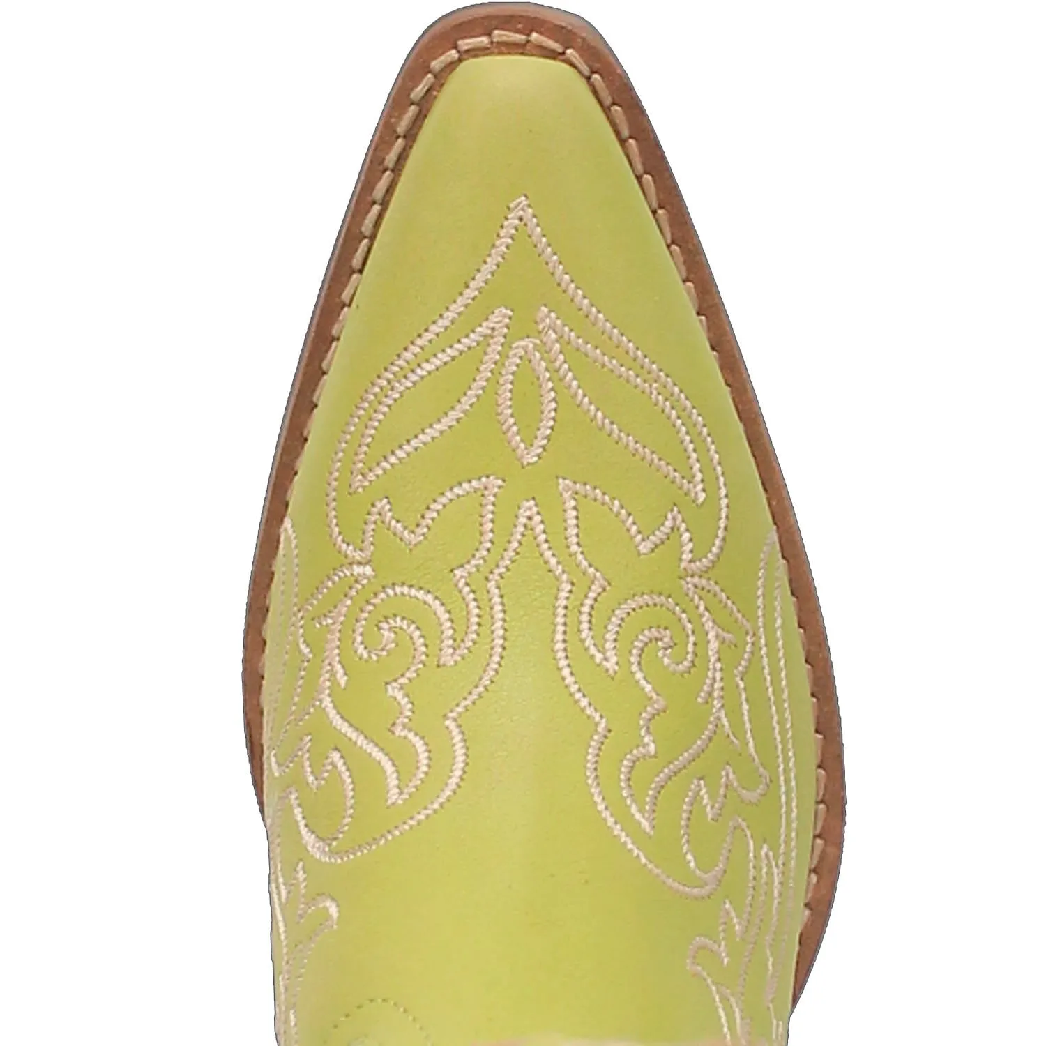 Dingo Women's Flirty N' Fun Green Leather Round Toe Boot DI171