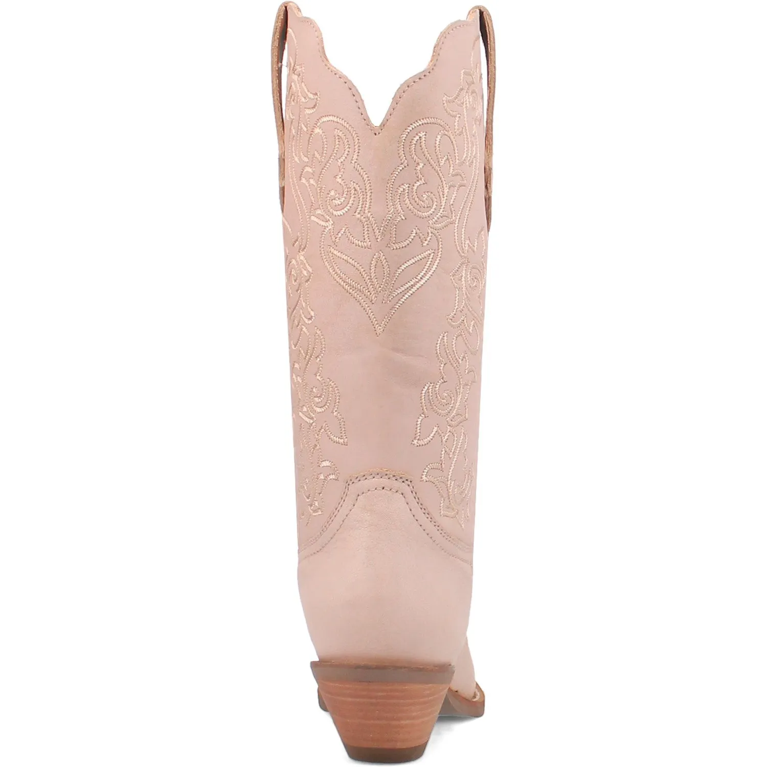 Dingo Women's Flirty N' Fun Off White Leather Narrow Toe Boot DI171
