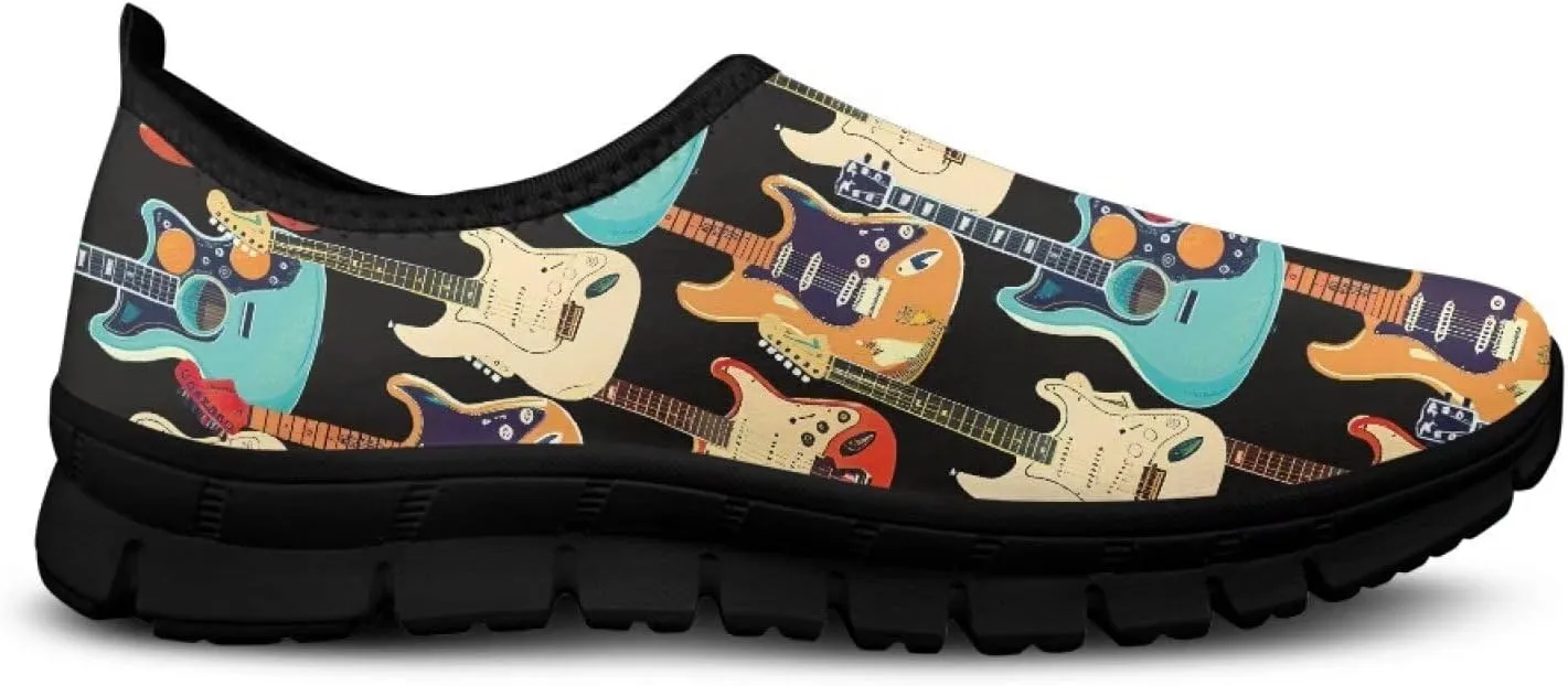 Doojoayie Artistic Shoes for Women Slip On Sneakers Summer Tennis Shoes for Walking