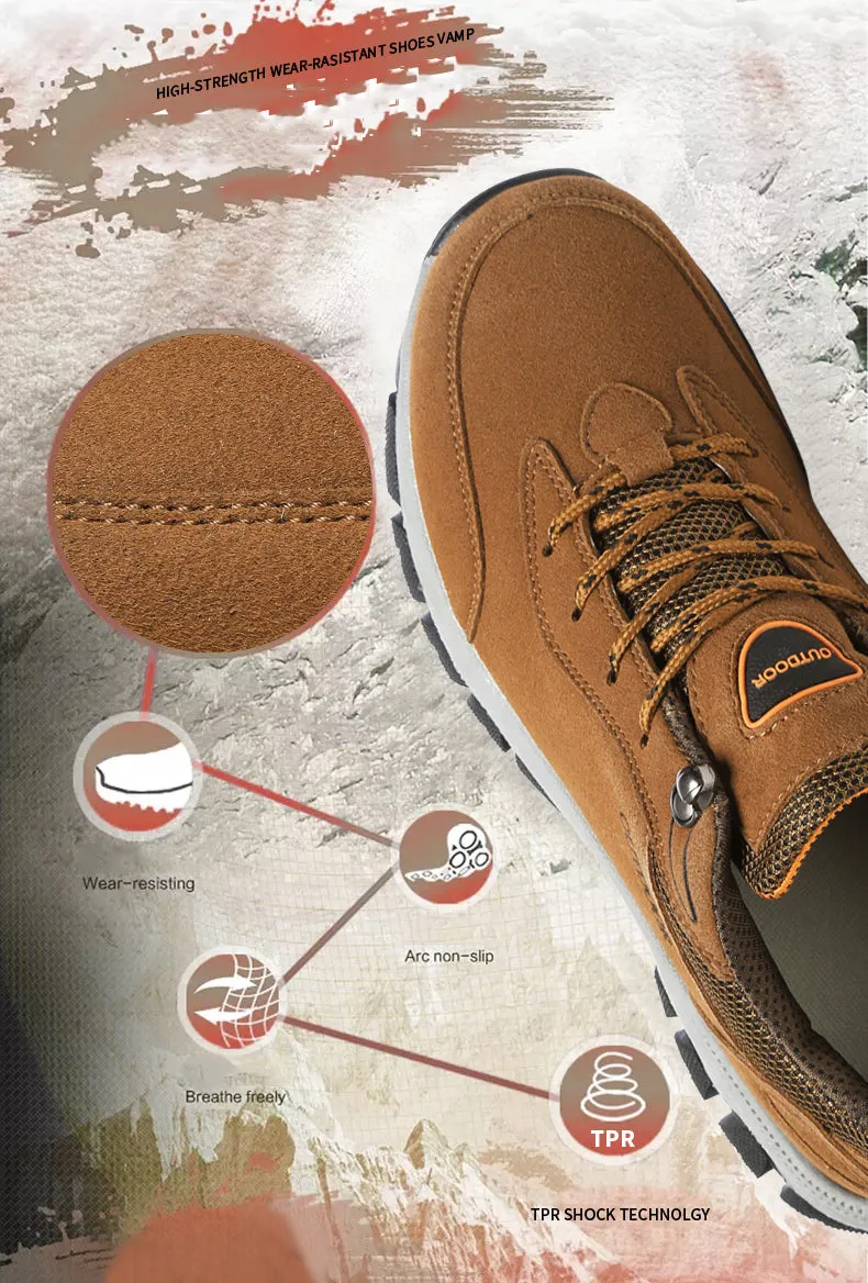DopeStride™ leren waterdichte orthopedische wandelschoenen