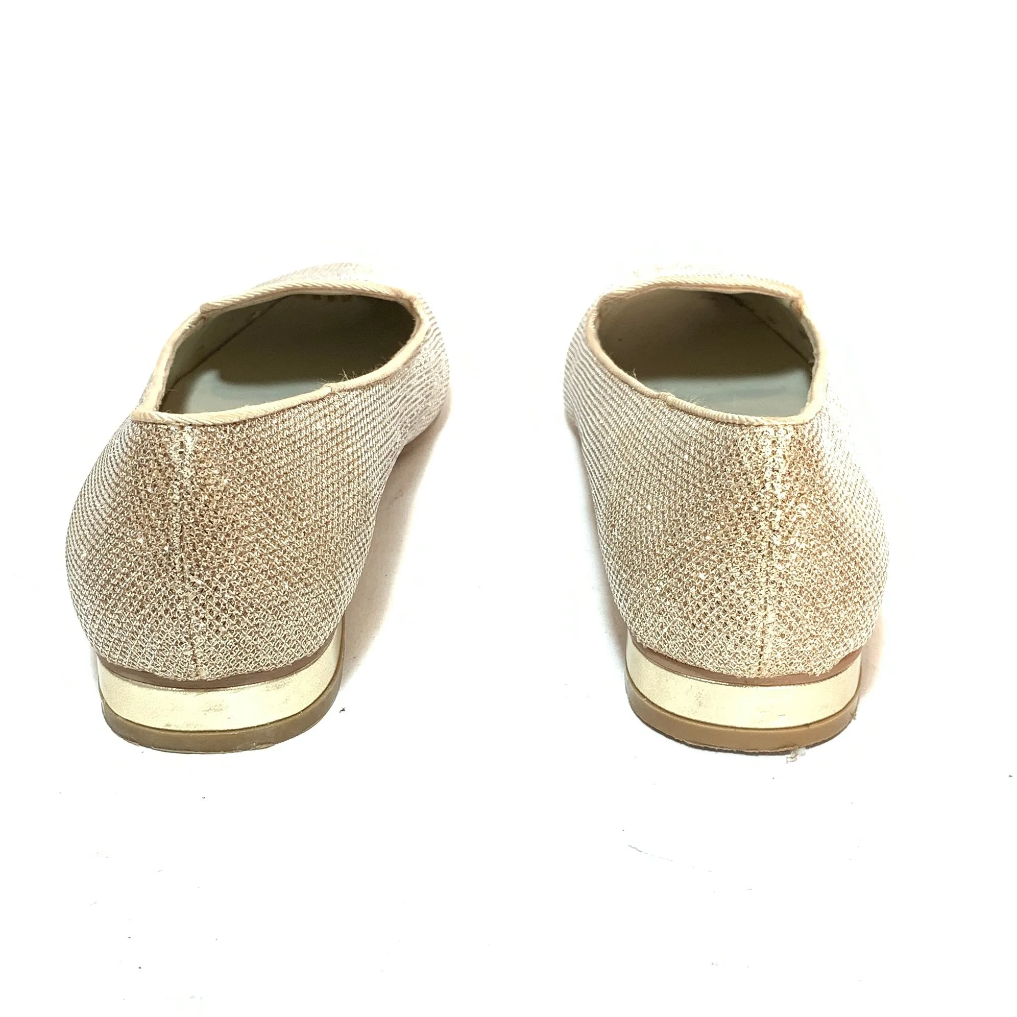 DUNE Gold Glitter Loafers | Gently Used |