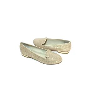 DUNE Gold Glitter Loafers | Gently Used |