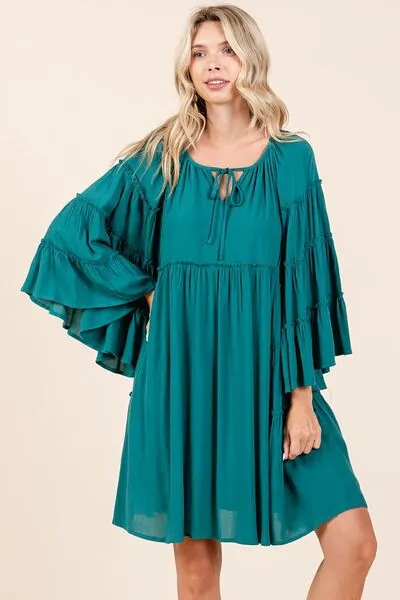 Emma Bell Sleeve Dress