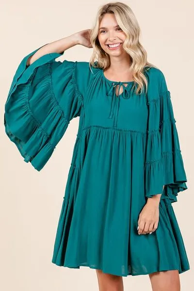 Emma Bell Sleeve Dress