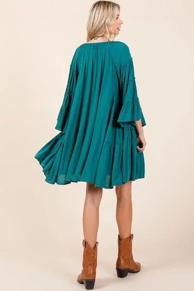 Emma Bell Sleeve Dress