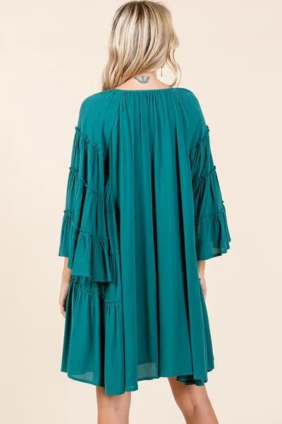 Emma Bell Sleeve Dress