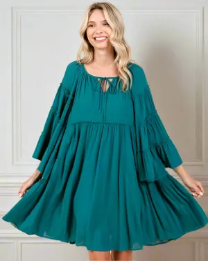 Emma Bell Sleeve Dress