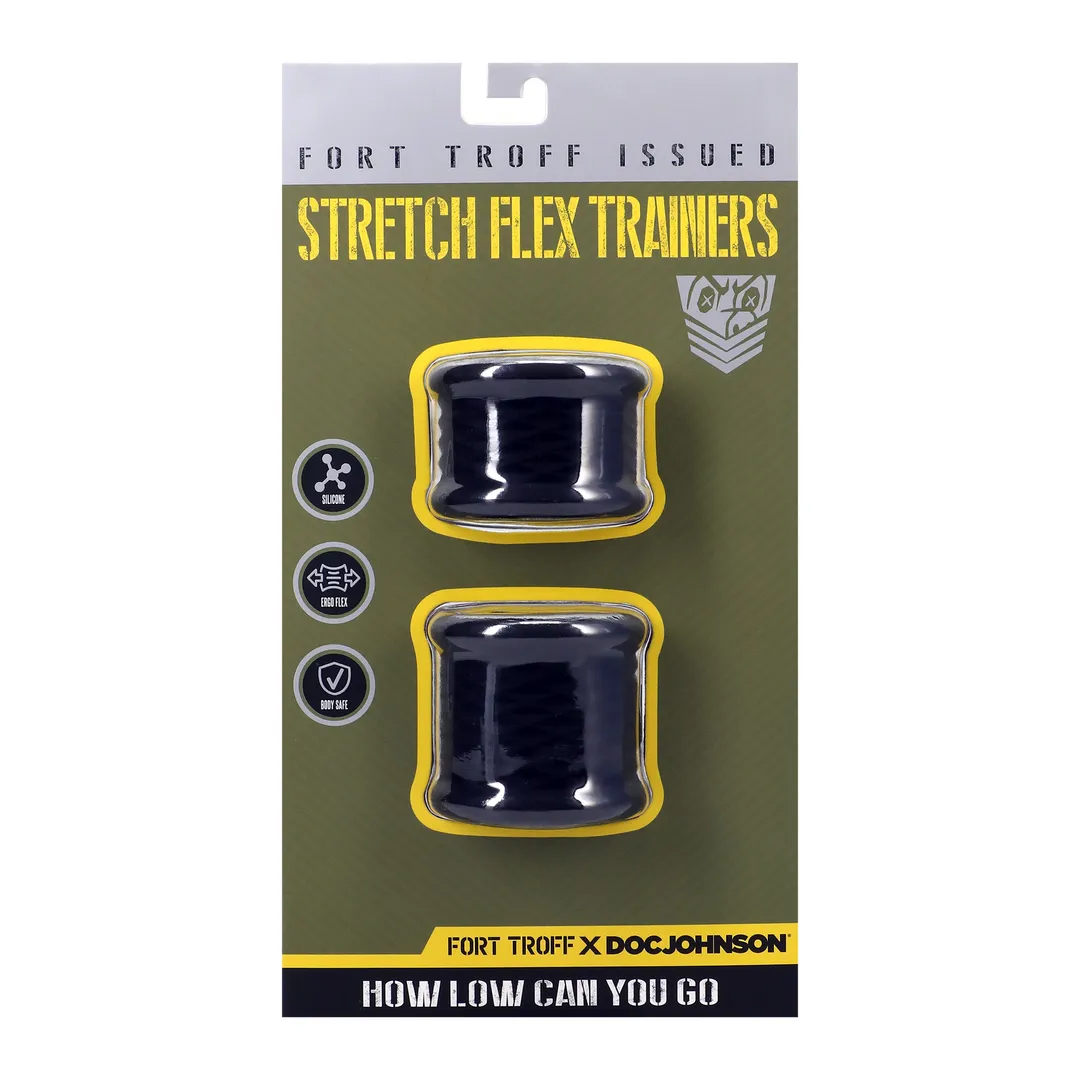 Fort Troff Stretch Flex Trainers Ballstretcher 2 Pk Black