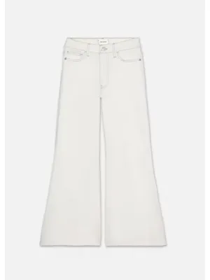 Frame Le Palazzo Crop in Au Natural Clean