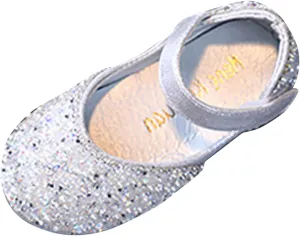 Girls Mary Jane Dress Shoes Rhinestones Flower Girl Wedding Party Shoes Ballet Flats Little Girl Dress up Shoes