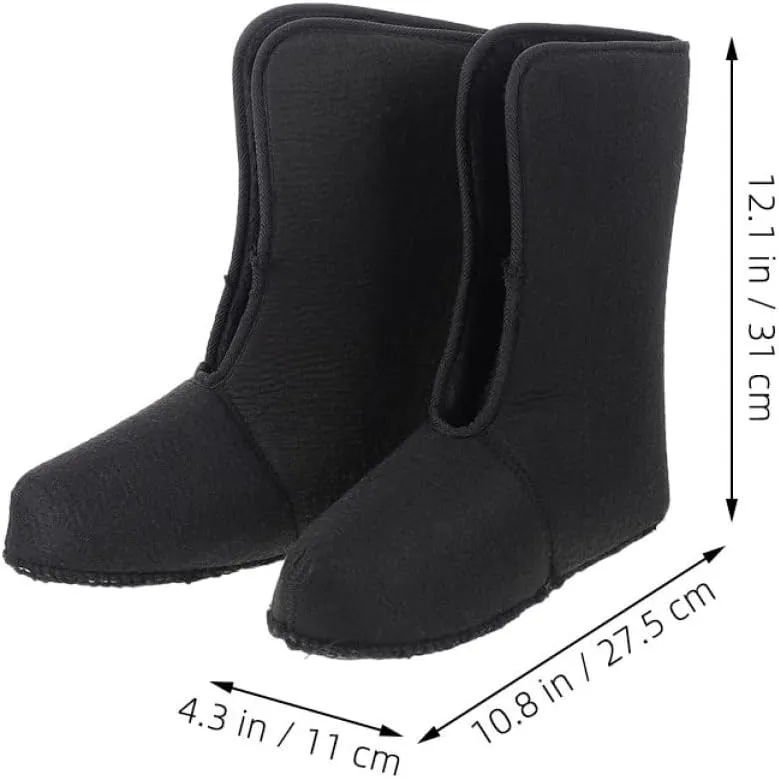 HANABASS Snow Boot Liner for Men Winter Insulated Boot Liners for Outdoor Activities Like Fishing