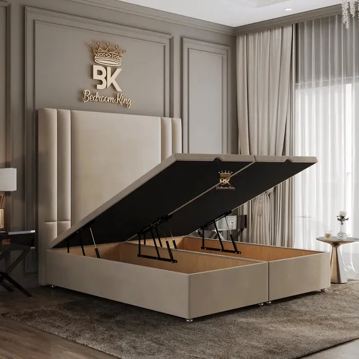 Hannah Ottoman Divan Bed and Headboard Set